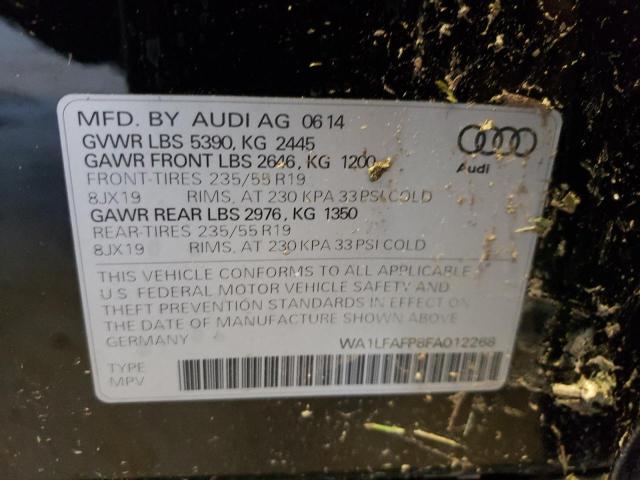 Foto 10 de la subasta – 2015 AUDI Q5 PREMIUM con VIN WA1LFAFP8FA012268