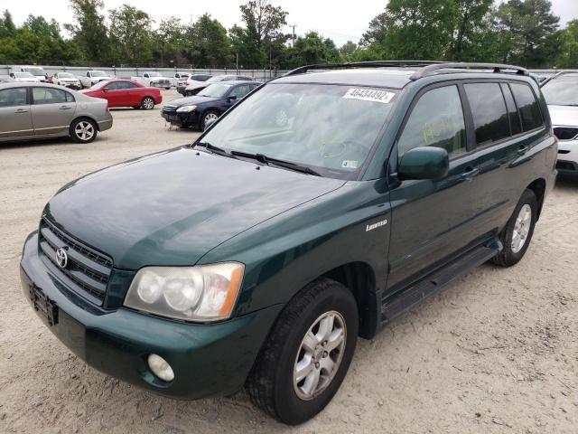 Photo 2 from auction – 2002 TOYOTA HIGHLANDER with VIN JTEGF21A620058483