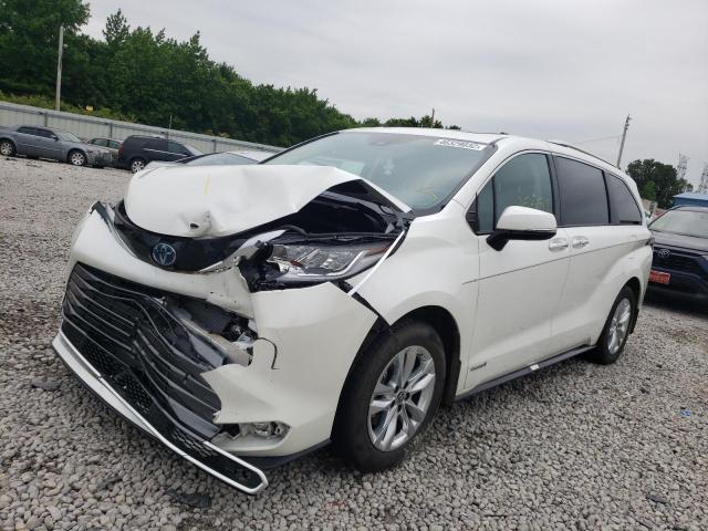 Photo 2 from auction – 2021 TOYOTA SIENNA LIM with VIN 5TDZRKEC8MS033987