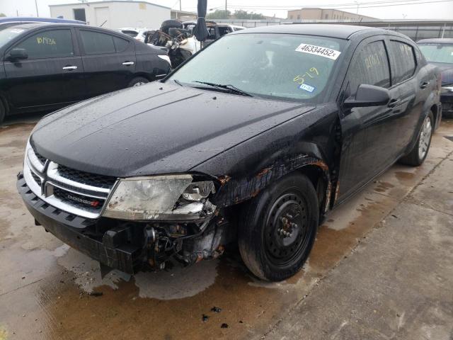 Фото 2 с аукциона – 2014 DODGE AVENGER SE с VIN 1C3CDZAB2EN182403