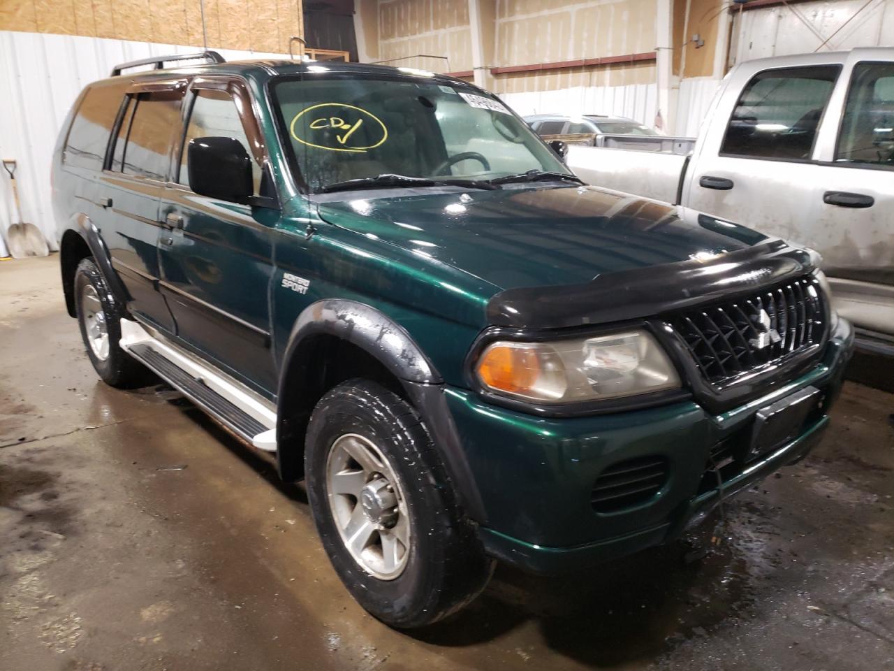 Photo 1 from auction – 2002 MITSUBISHI MONTERO SP with VIN JA4MT21H92J030422