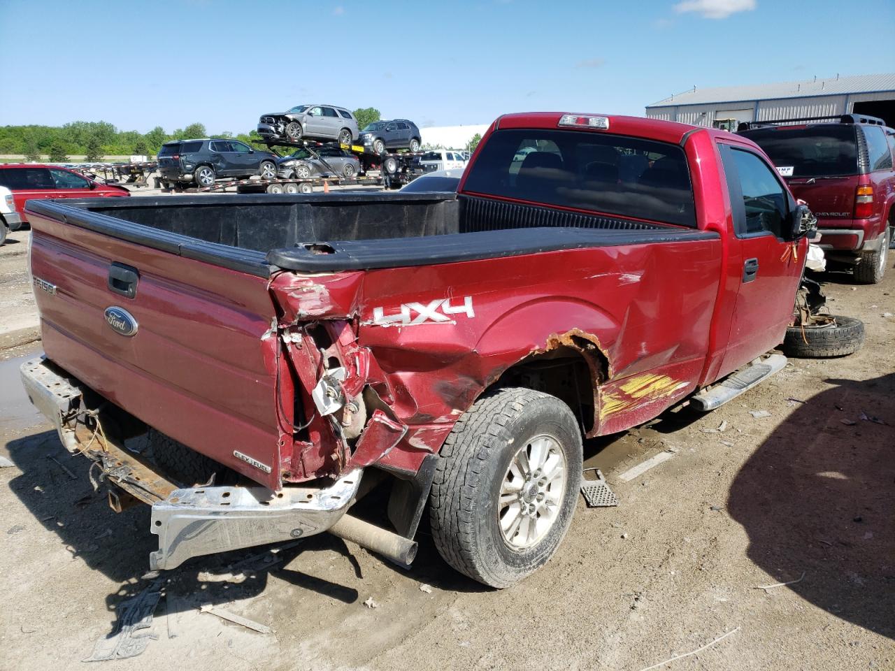 Photo 4 from auction – 2011 FORD F150 with VIN 1FTPF1EF1BKD39664