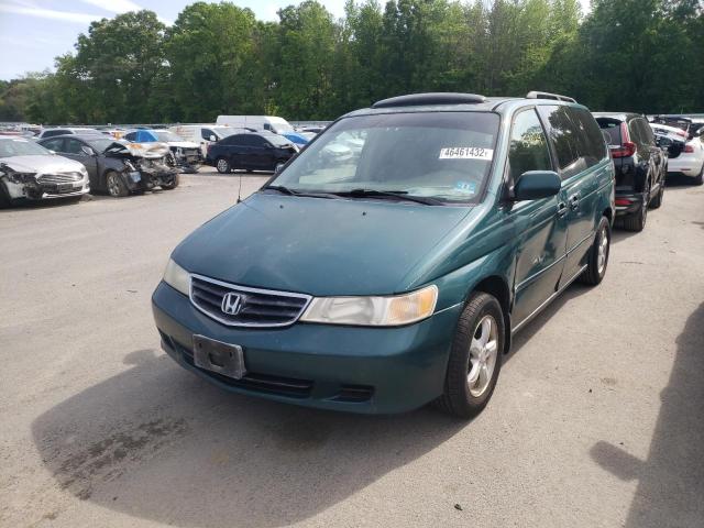Photo 2 from auction – 2002 HONDA ODYSSEY EX with VIN 2HKRL18602H573144