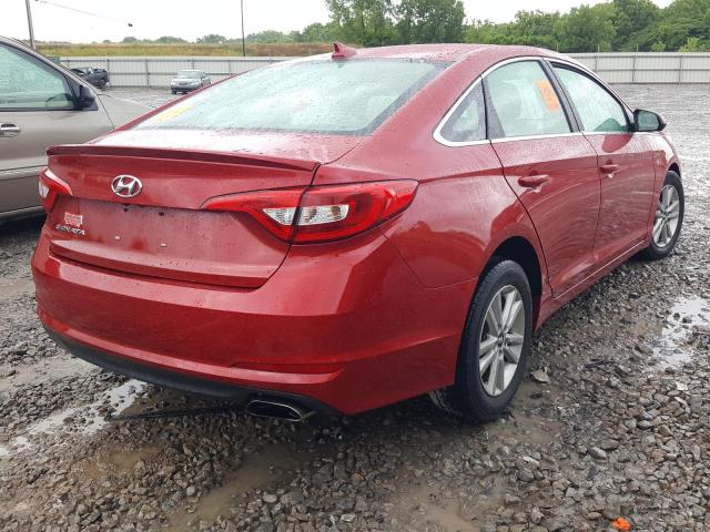 Photo 4 from auction – 2017 HYUNDAI SONATA SE with VIN 5NPE24AF6HH446274