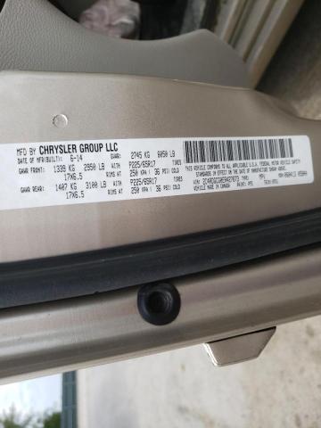Photo 10 from auction – 2014 DODGE GRAND CARA with VIN 2C4RDGCG0ER427673