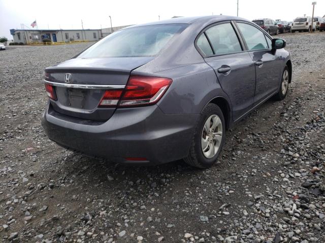 Photo 4 from auction – 2014 HONDA CIVIC LX with VIN 19XFB2F53EE021877