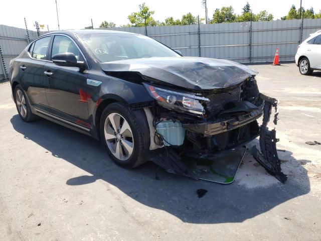 KIA OPTIMA HYB 2015 with VIN KNAGN4AD8F5080634 - Photo from auction