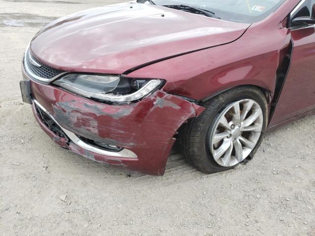 Photo 9 from auction – 2015 CHRYSLER 200 C with VIN 1C3CCCCB9FN597183