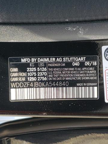 Photo 10 from auction – 2019 MERCEDES-BENZ E 300 with VIN WDDZF4JB0KA544840