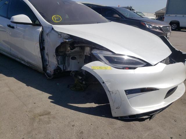 Photo 9 from auction – 2021 TESLA MODEL S with VIN 5YJSA1E69MF446938