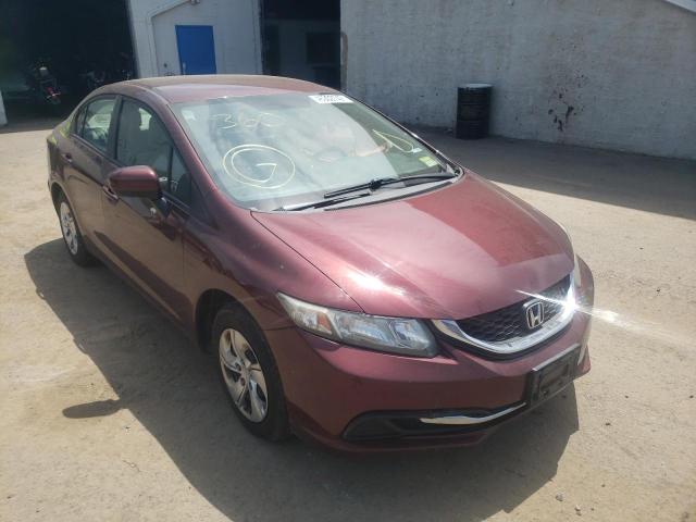 HONDA CIVIC LX 2014 with VIN 19XFB2F56EE206926 - Photo from auction