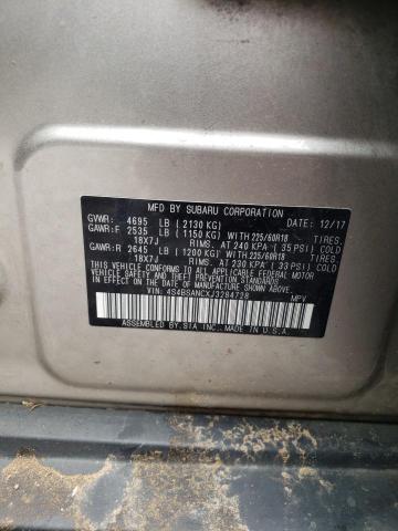 Photo 10 from auction – 2018 SUBARU OUTBACK 2. with VIN 4S4BSANCXJ3284728