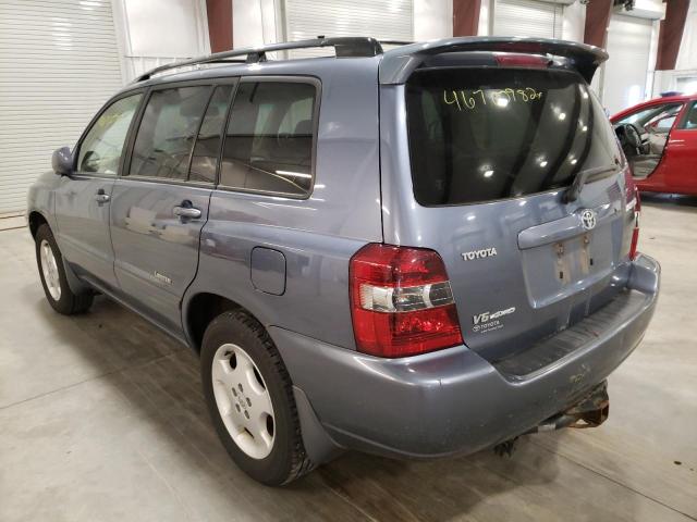 Photo 3 from auction – 2007 TOYOTA HIGHLANDER with VIN JTEEP21A670195063