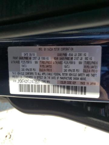 Photo 10 from auction – 2018 MAZDA CX-5 TOURI with VIN JM3KFACM7J1473537