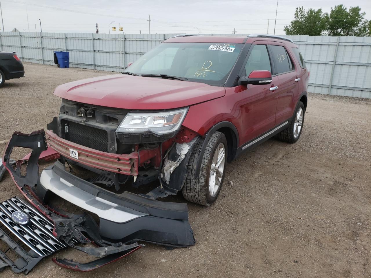 Photo 2 from auction – 2016 FORD EXPLORER L with VIN 1FM5K8F81GGC71612