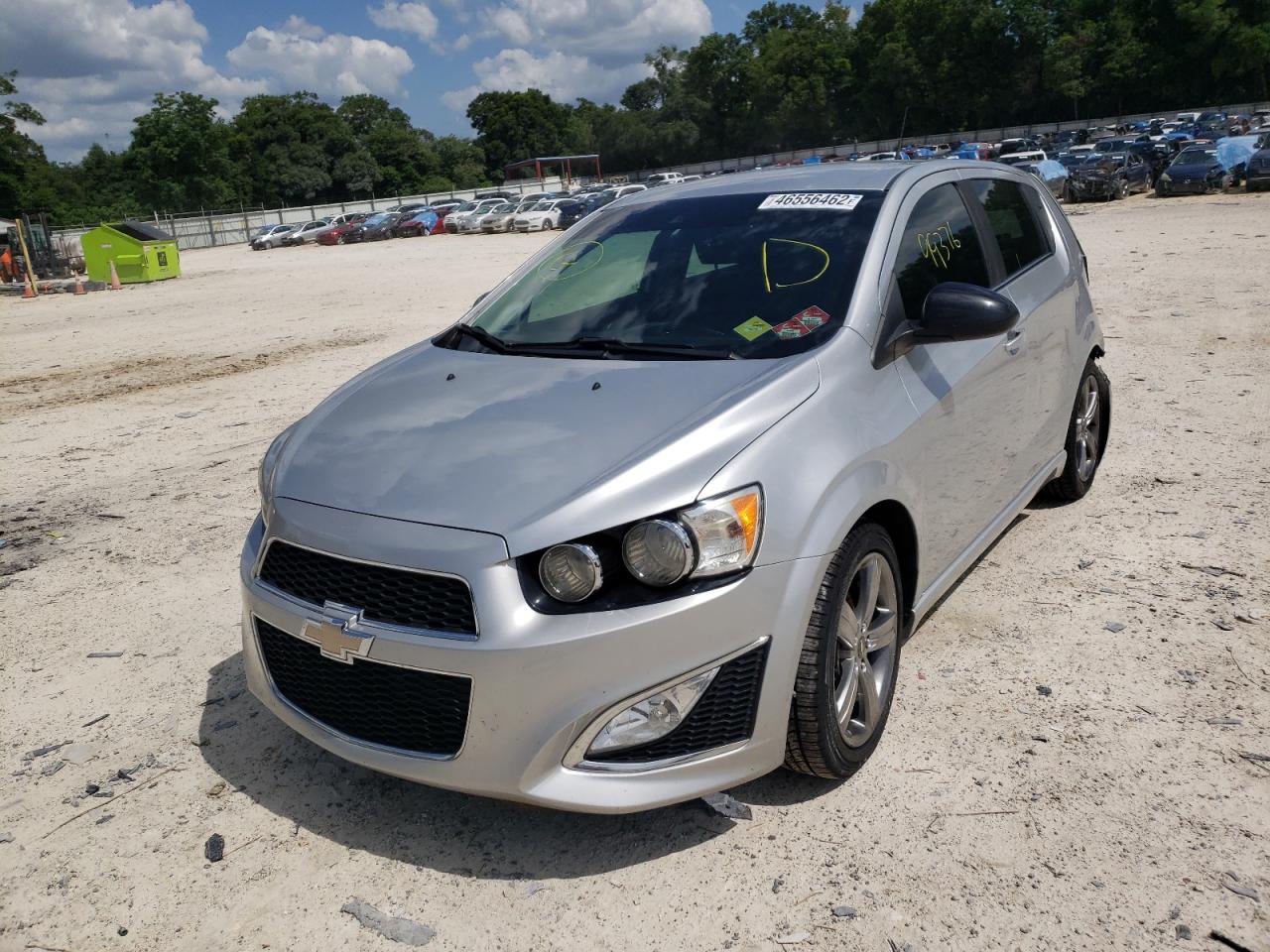 Photo 12 from auction – 2014 CHEVROLET SONIC RS with VIN 1G1JH6SB4E4243477