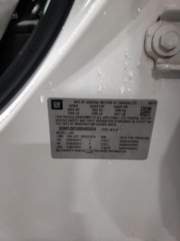 Photo 10 from auction – 2013 CHEVROLET EQUINOX LT with VIN 2GNFLGE30D6405034