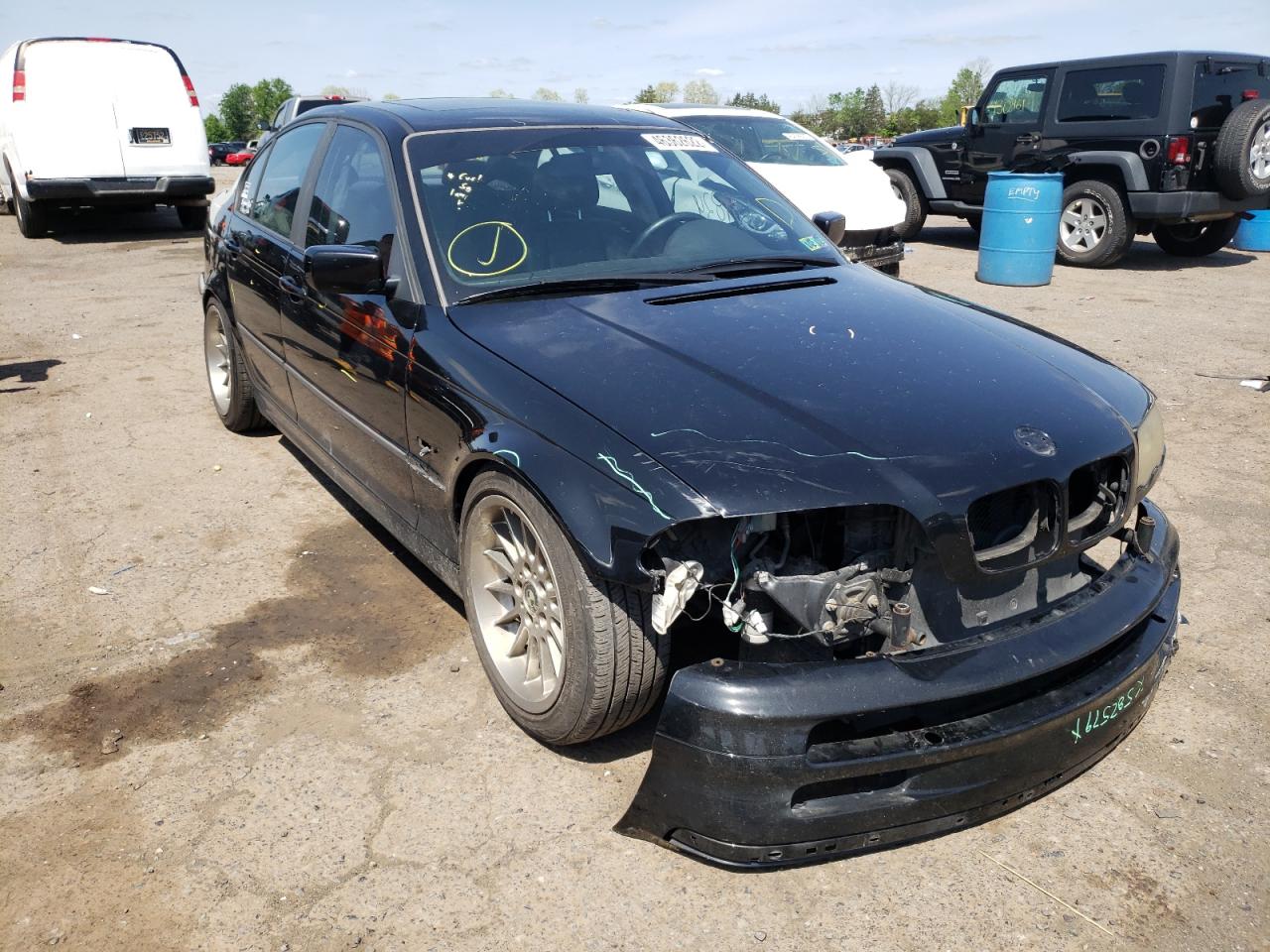 BMW 325 I 2001 with VIN WBAAV33431FU84084 - Photo from auction