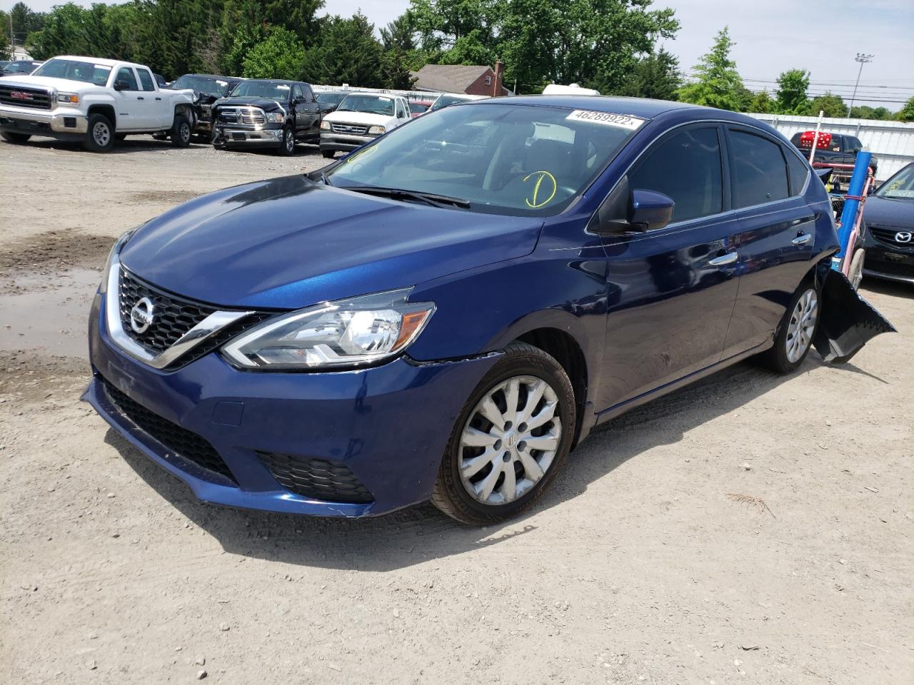 Photo 2 from auction – 2016 NISSAN SENTRA S with VIN 3N1AB7AP1GY290125