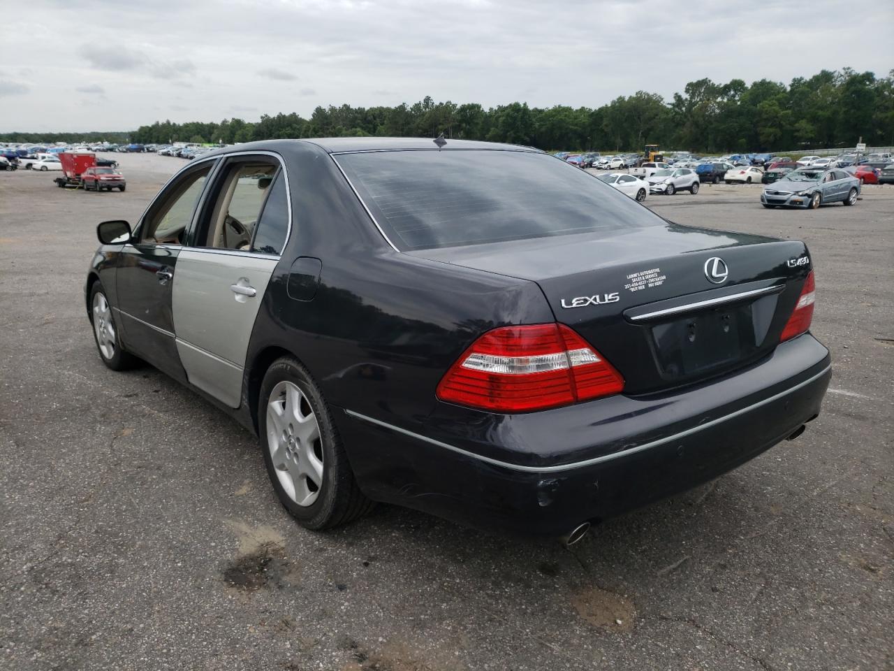 Photo 3 from auction – 2005 LEXUS LS 430 with VIN JTHBN36F250174715