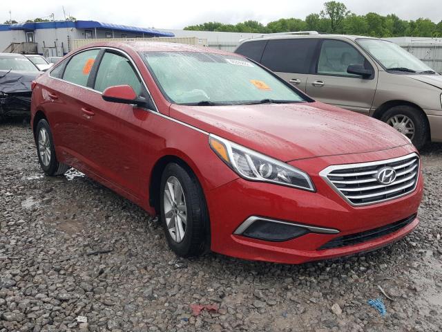 HYUNDAI SONATA SE 2017 with VIN 5NPE24AF6HH446274 - Photo from auction