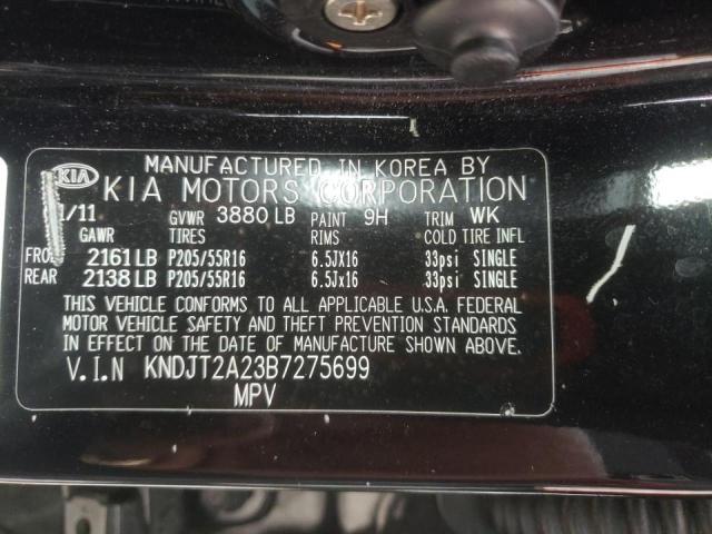 Photo 10 from auction – 2011 KIA SOUL + with VIN KNDJT2A23B7275699