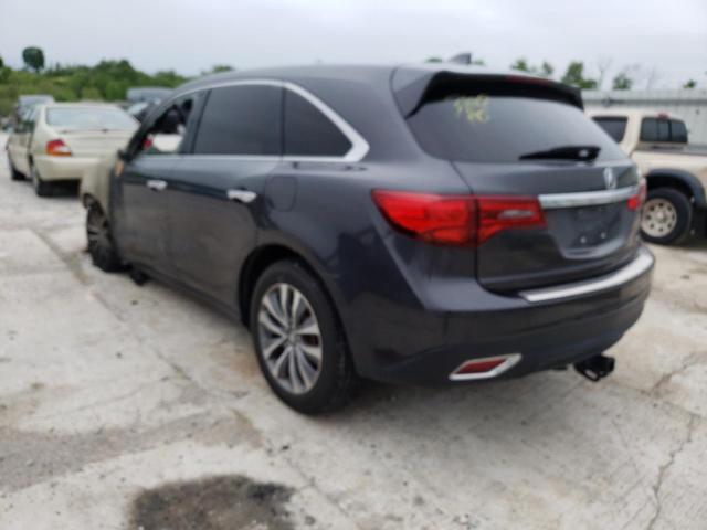 Фото 3 с аукциона – 2014 ACURA MDX TECHNO с VIN 5FRYD4H40EB037420