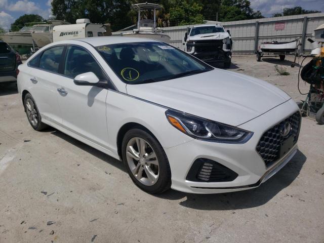 HYUNDAI SONATA LIM 2019 with VIN 5NPE34AF5KH773608 - Photo from auction