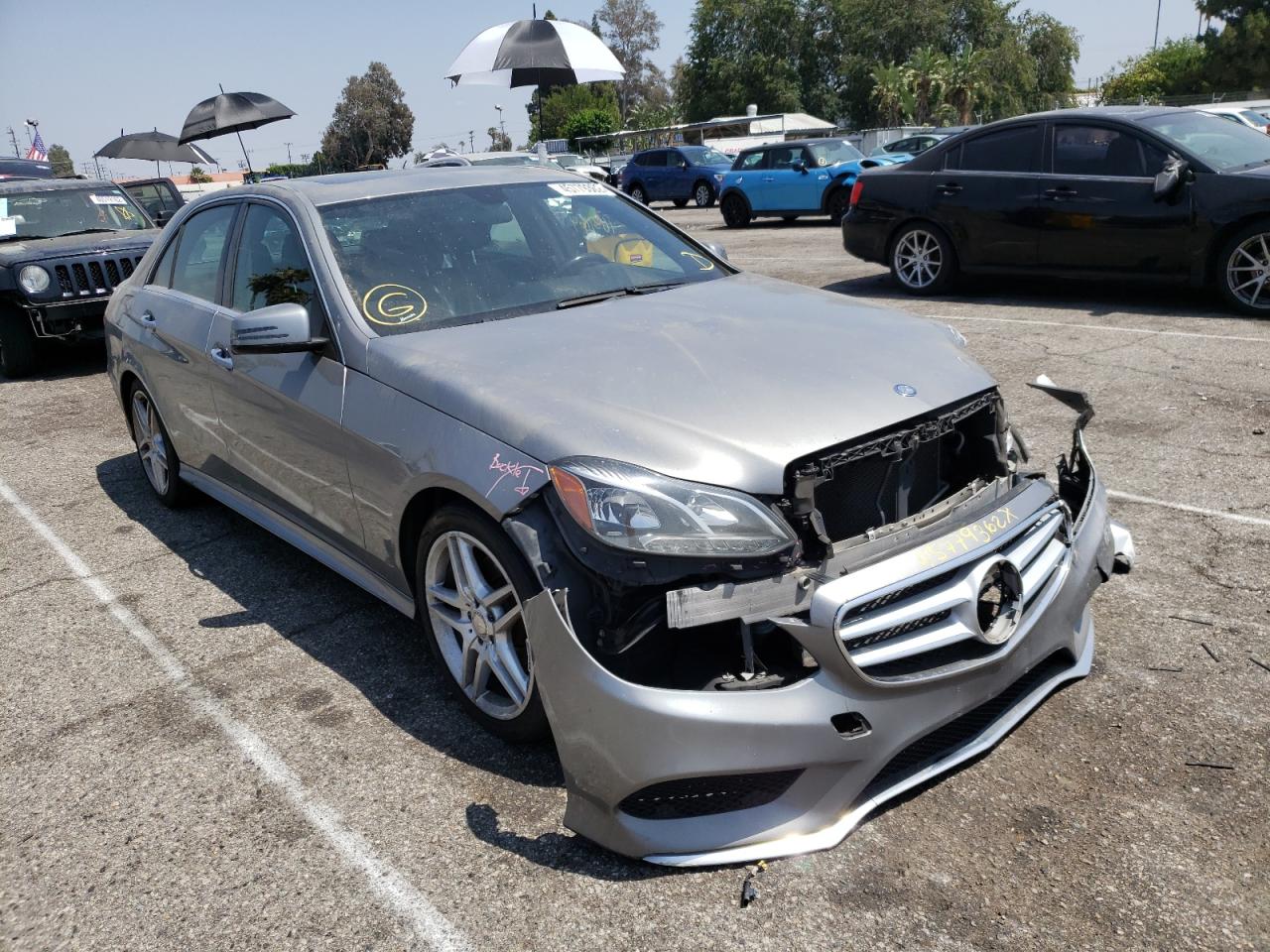 MERCEDES-BENZ E 350 4MAT 2014 with VIN WDDHF8JB0EA785322 - Photo from auction