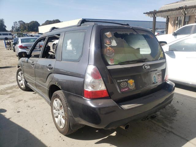 Photo 3 from auction – 2008 SUBARU FORESTER 2 with VIN JF1SG63698H720830
