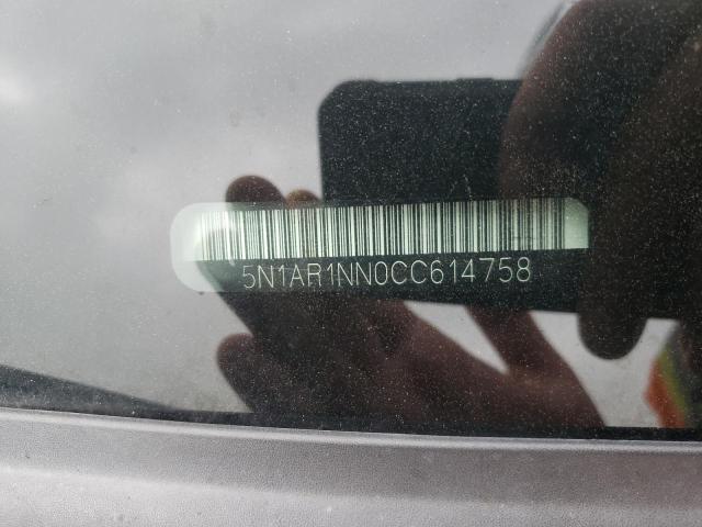 Zdjęcie 10 z aukcji – 2012 NISSAN PATHFINDER z VIN 5N1AR1NN0CC614758