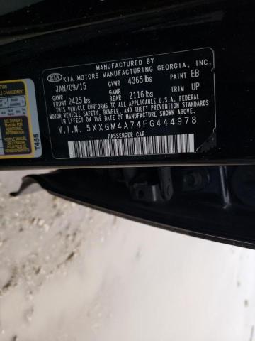 Photo 10 from auction – 2015 KIA OPTIMA LX with VIN 5XXGM4A74FG444978