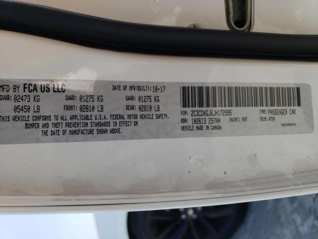 Photo 10 from auction – 2018 DODGE CHARGER R/ with VIN 2C3CDXGJ6JH172995