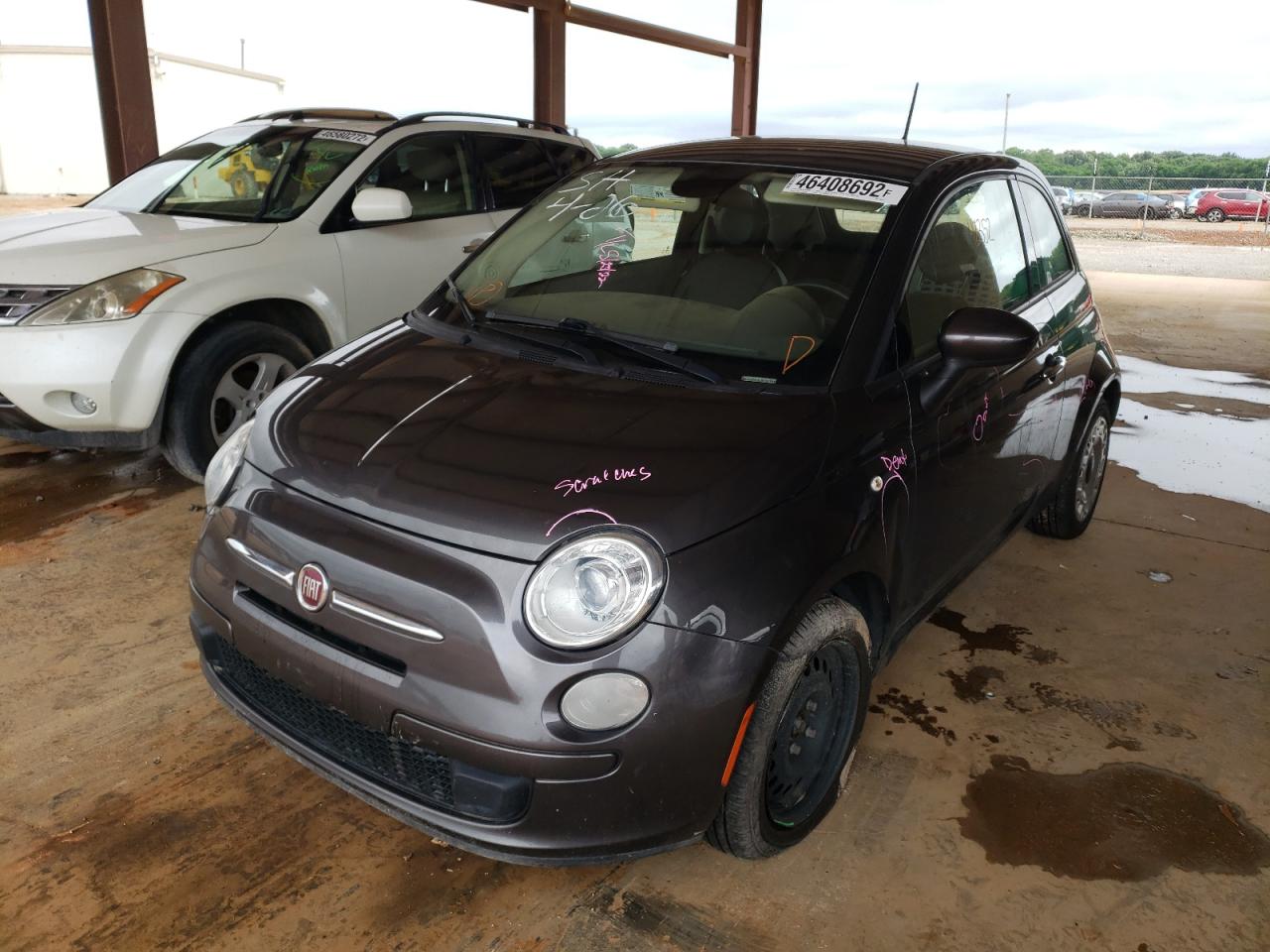 Photo 2 from auction – 2015 FIAT 500 POP with VIN 3C3CFFAR2FT598815