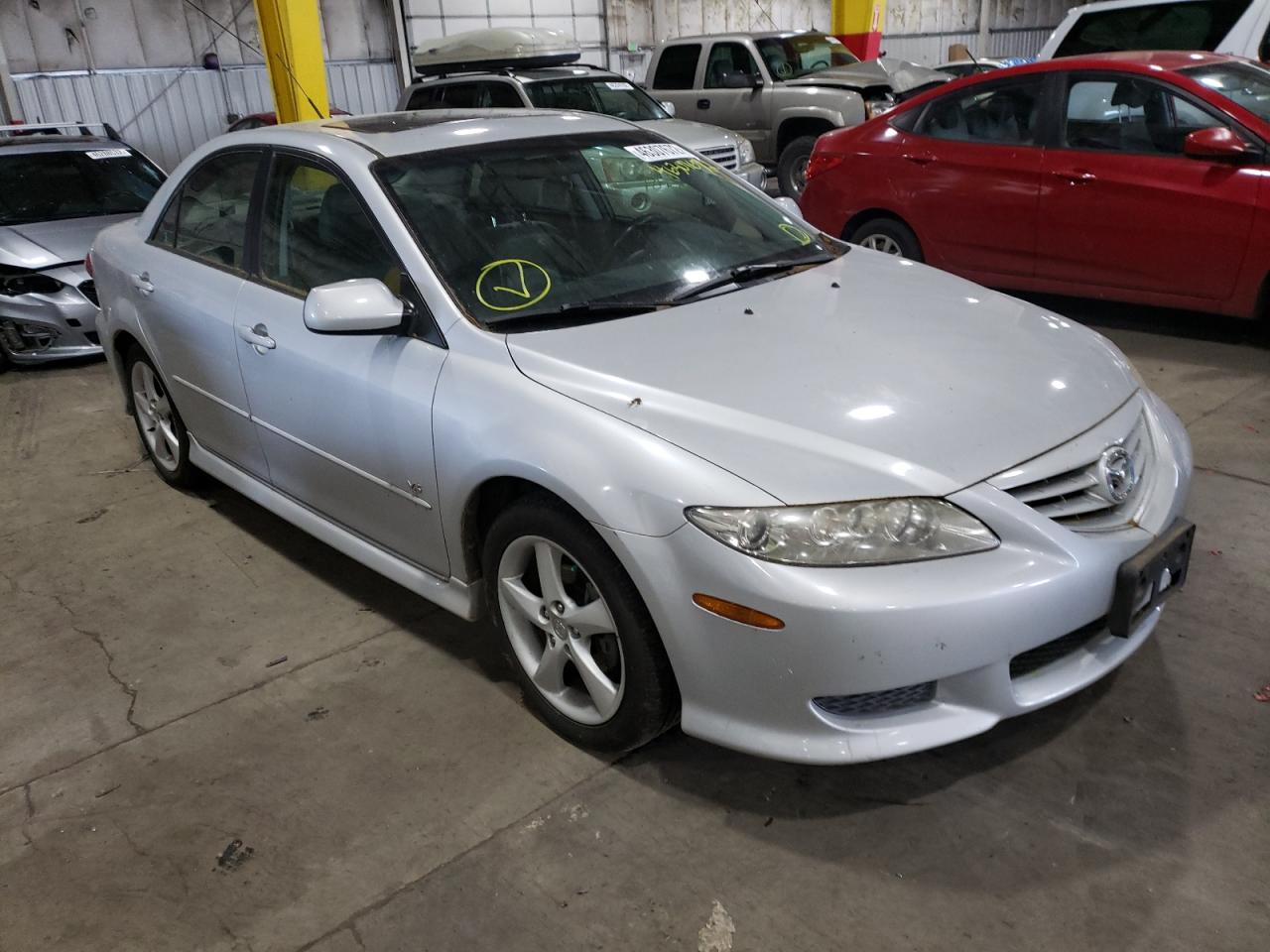 MAZDA 6 S 2004 with VIN 1YVHP80D445N84082 - Photo from auction