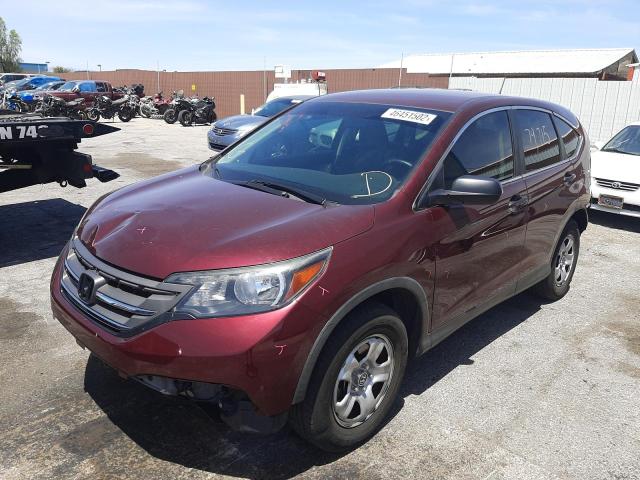Photo 2 from auction – 2012 HONDA CR-V LX with VIN 5J6RM3H3XCL021074