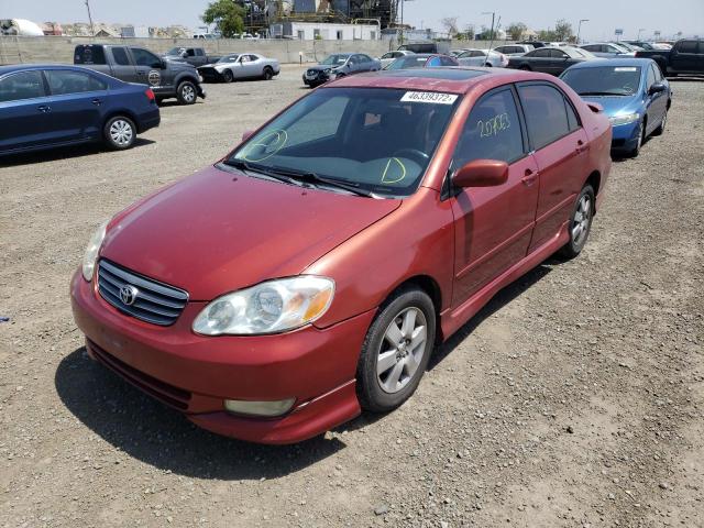 Photo 2 from auction – 2004 TOYOTA COROLLA CE with VIN 2T1BR32E54C243209