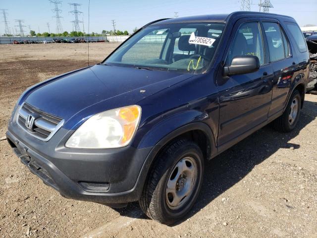 Photo 2 from auction – 2002 HONDA CR-V LX with VIN SHSRD78452U013027