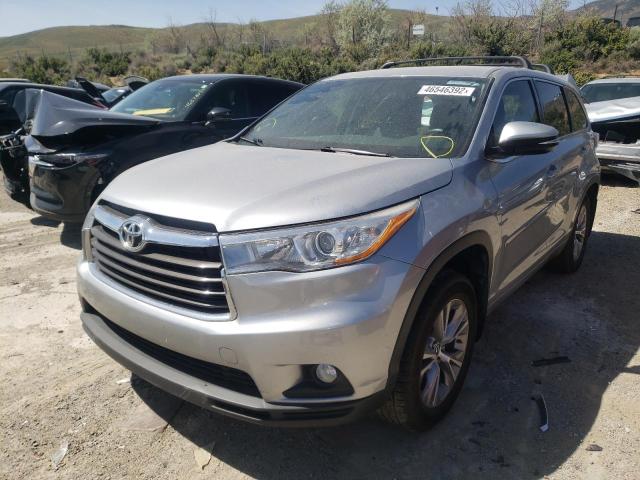 Photo 2 from auction – 2016 TOYOTA HIGHLANDER with VIN 5TDBKRFH6GS337025