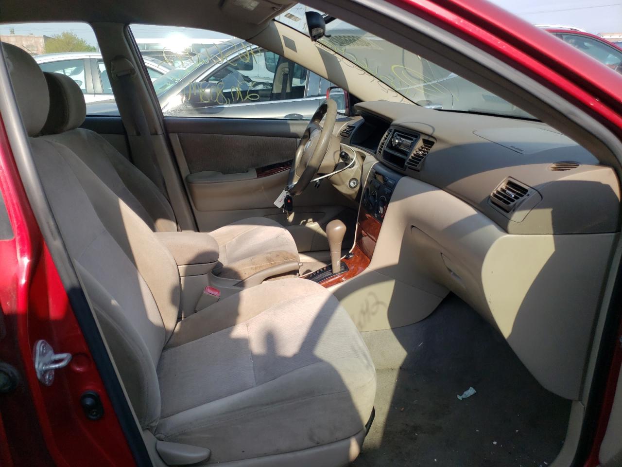 Photo 5 from auction – 2006 TOYOTA COROLLA CE with VIN 1NXBR32E86Z621492