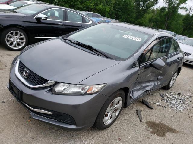 Photo 2 from auction – 2013 HONDA CIVIC LX with VIN 19XFB2F57DE276868