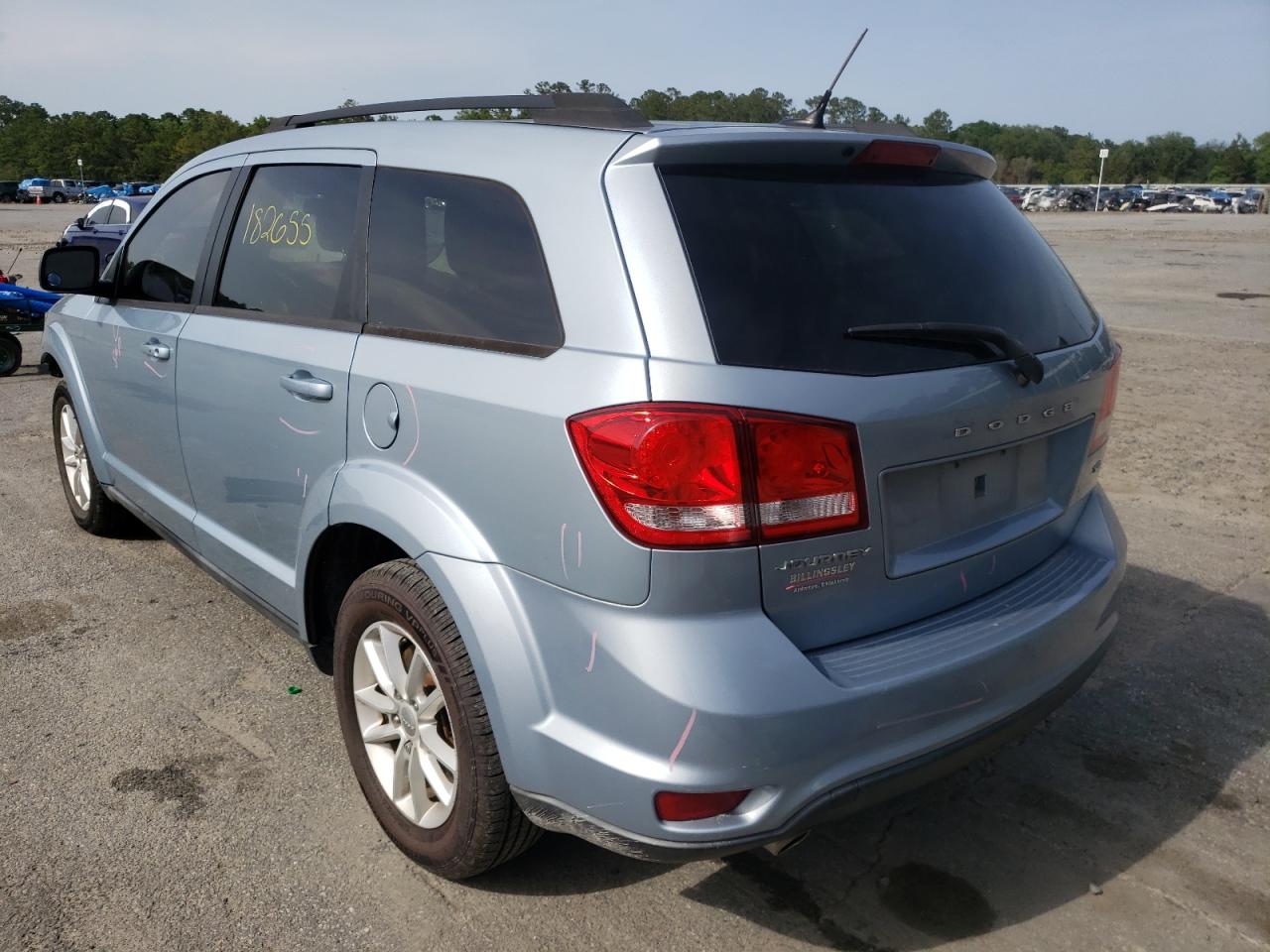 Photo 3 from auction – 2013 DODGE JOURNEY SX with VIN 3C4PDCBG8DT705281