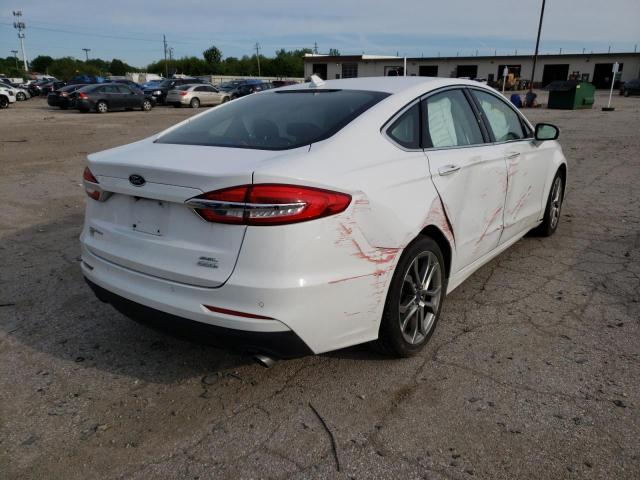 Photo 4 from auction – 2019 FORD FUSION SEL with VIN 3FA6P0CD0KR144631