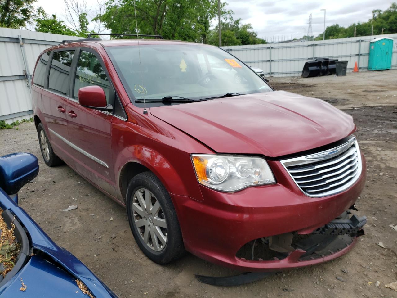CHRYSLER TOWN & COU 2012 with VIN 2C4RC1BG6CR208294 - Photo from auction