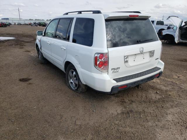 Photo 3 from auction – 2007 HONDA PILOT EX with VIN 2HKYF184X7H522050