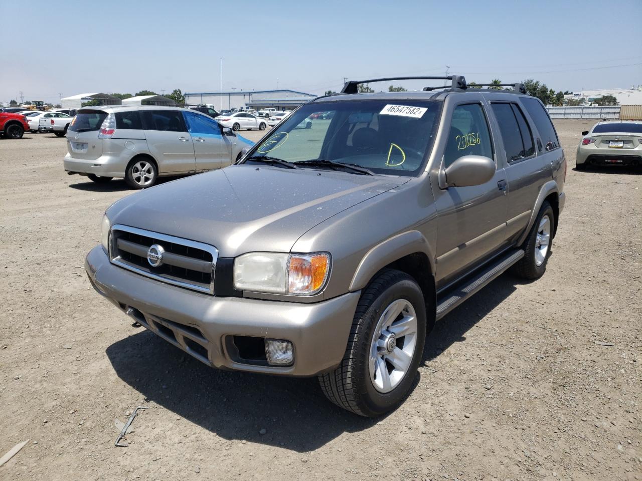 Photo 2 from auction – 2003 NISSAN PATHFINDER with VIN JN8DR09X93W708602