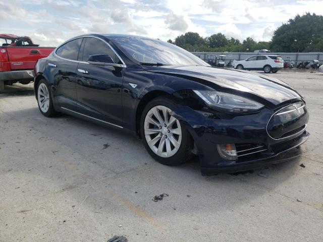 TESLA MODEL S 85 2015 with VIN 5YJSA1H1XFFP64053 - Photo from auction