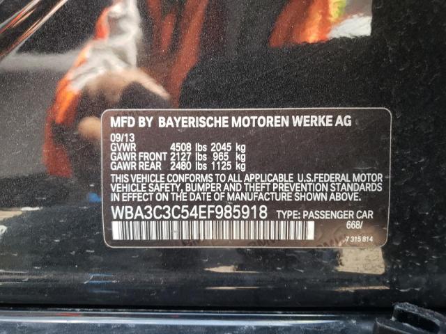 Photo 10 from auction – 2014 BMW 320 I XDRI with VIN WBA3C3C54EF985918