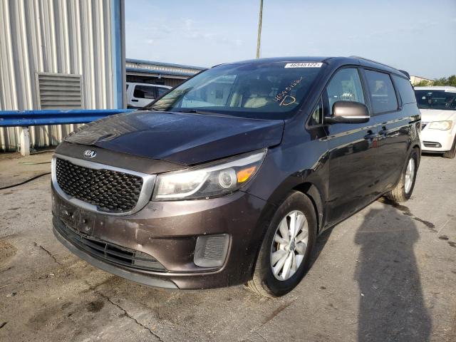 Photo 2 from auction – 2016 KIA SEDONA LX with VIN KNDMB5C15G6093909