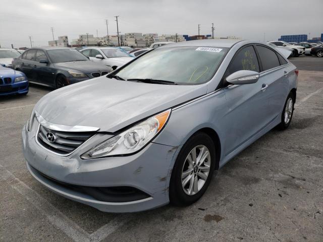 Photo 2 from auction – 2014 HYUNDAI SONATA GLS with VIN 5NPEB4AC6EH898257
